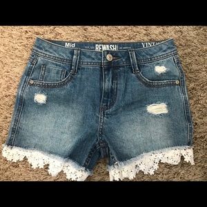 Girls Jean Shorts